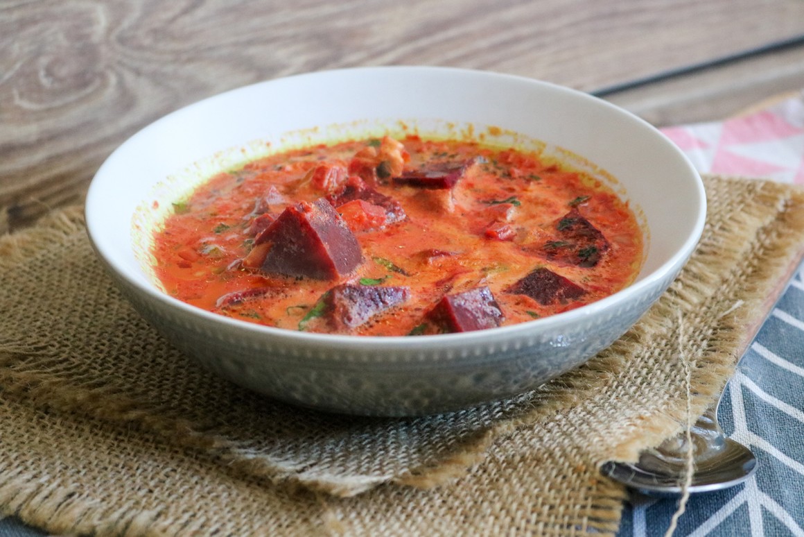 Rote-Bete-Curry