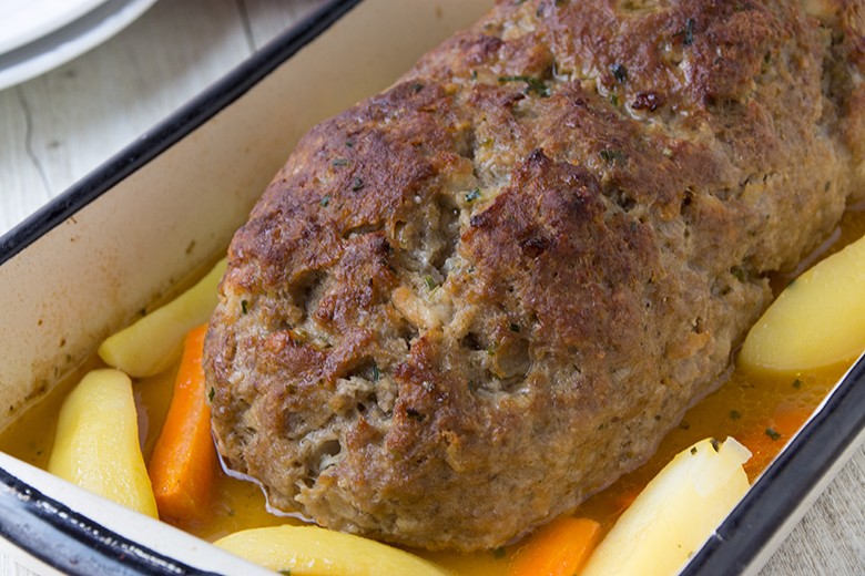 Französisch-Amerikanischer Hackbraten