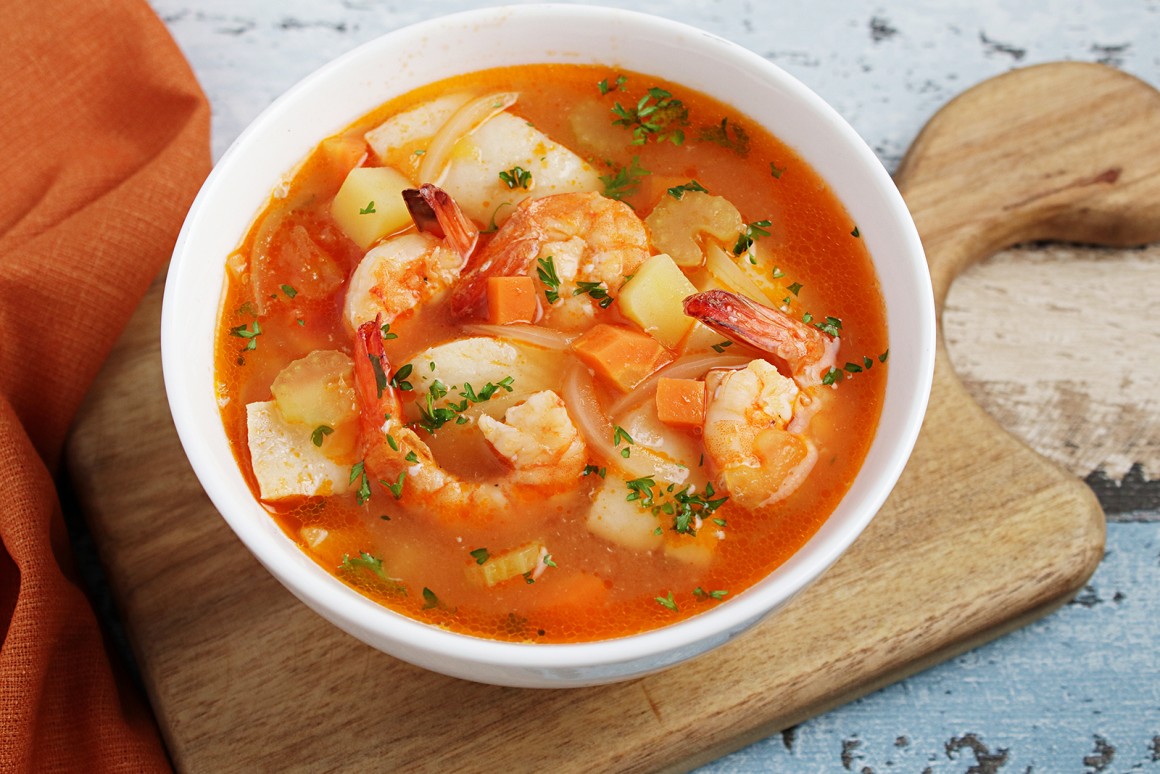 Griechische Fischsuppe