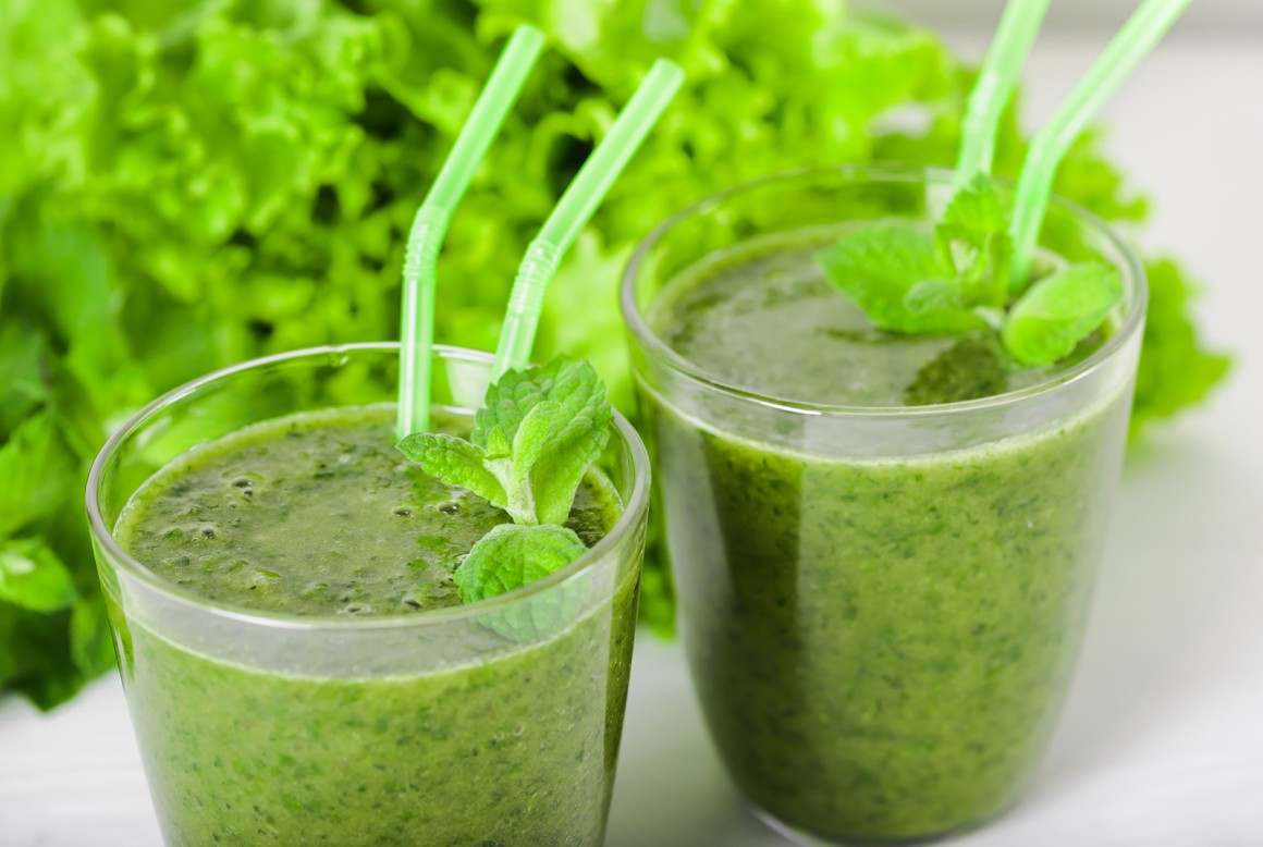 Minze-Smoothie