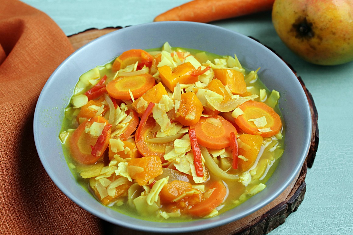 Möhren-Mango-Curry - Rezept