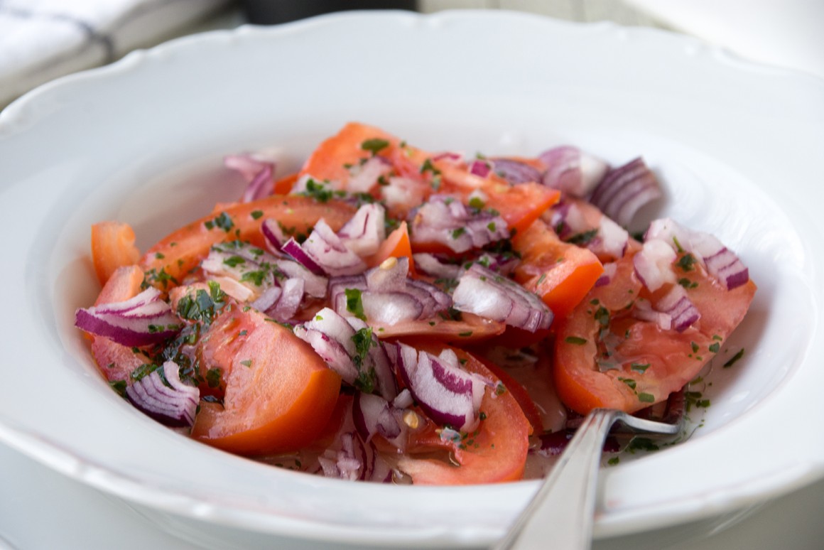 Dressing für Tomatensalat
