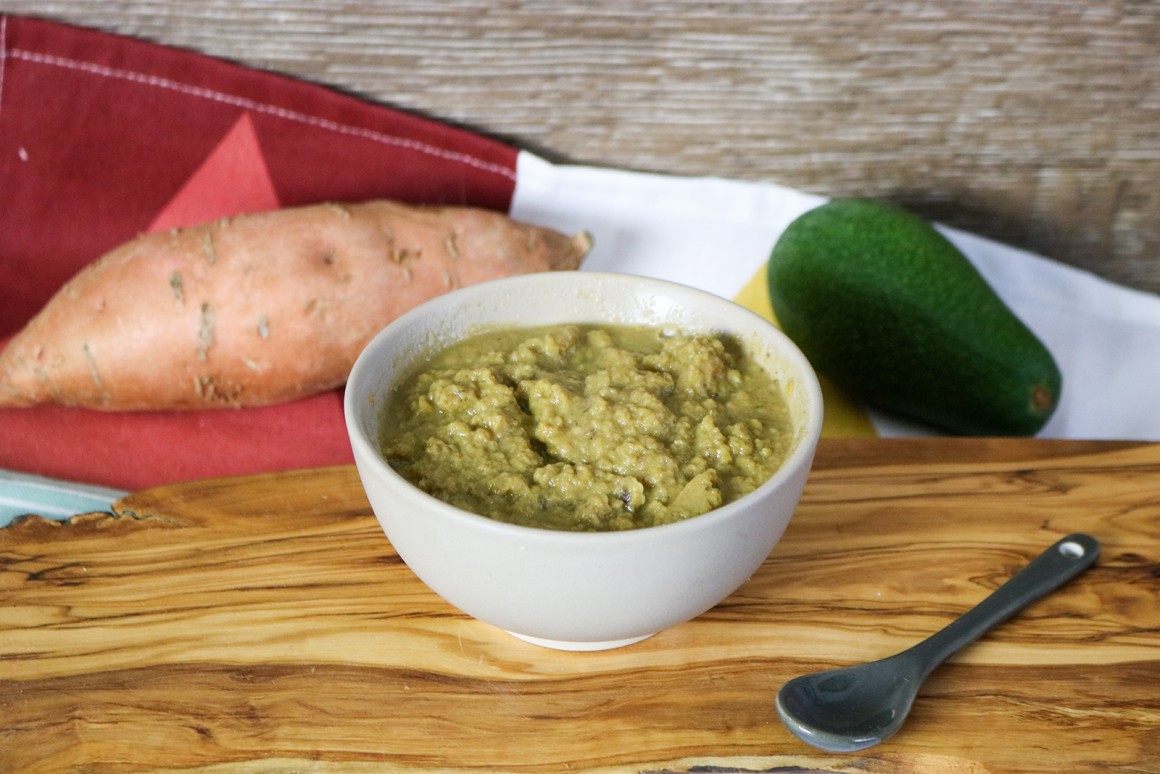 Avocado-Süßkartoffelbrei