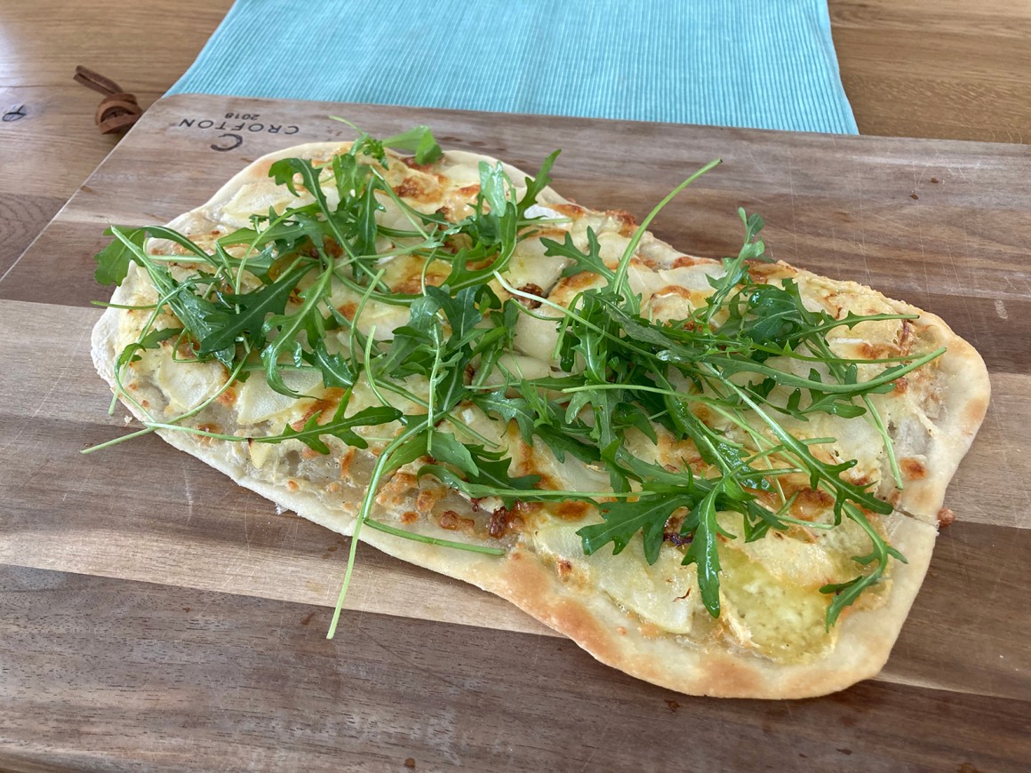 Französischer Flammkuchen