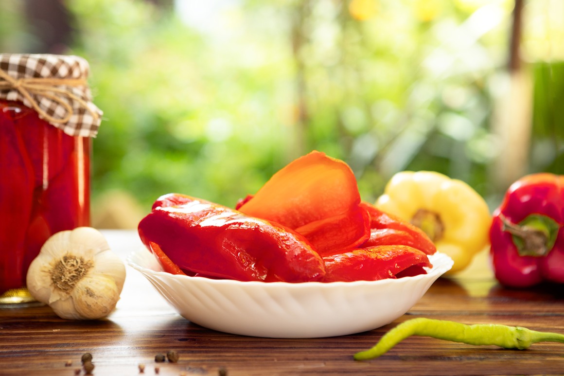 Eingelegte Paprika