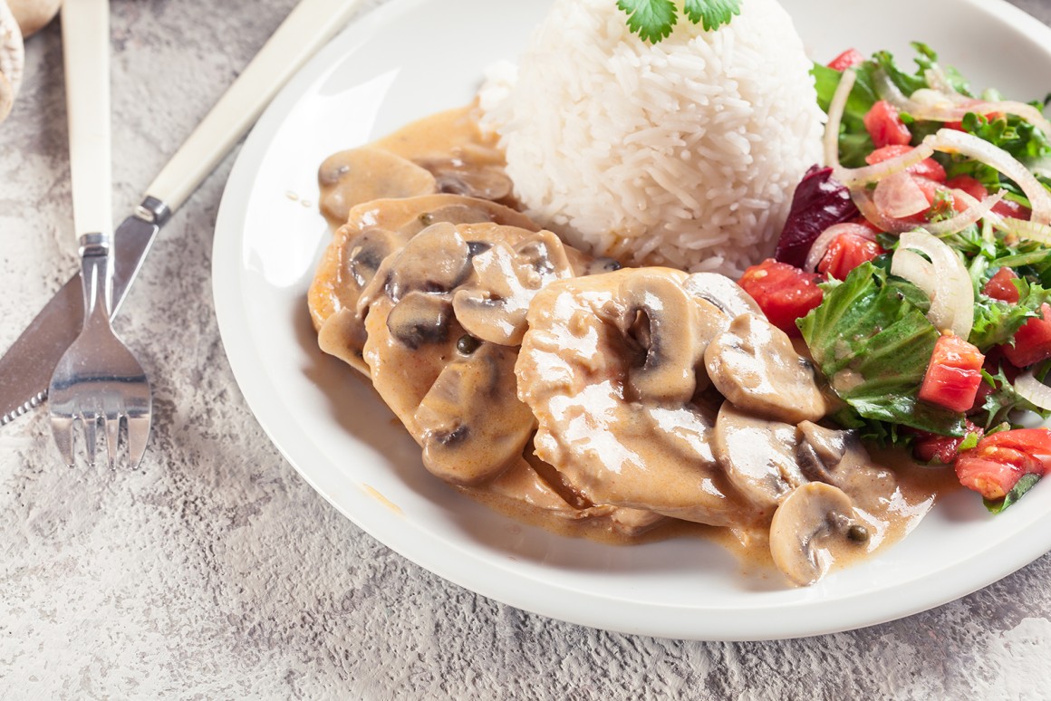 Scaloppine ai funghi