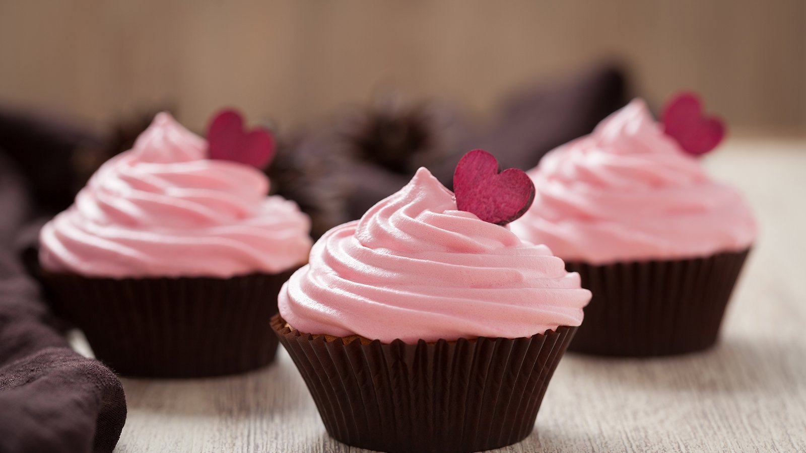 Valentinstag-Cupcakes - Rezept