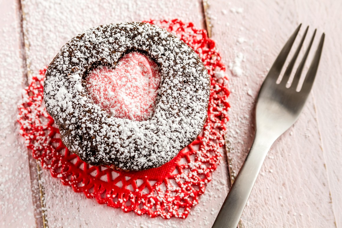 Herz-Muffins