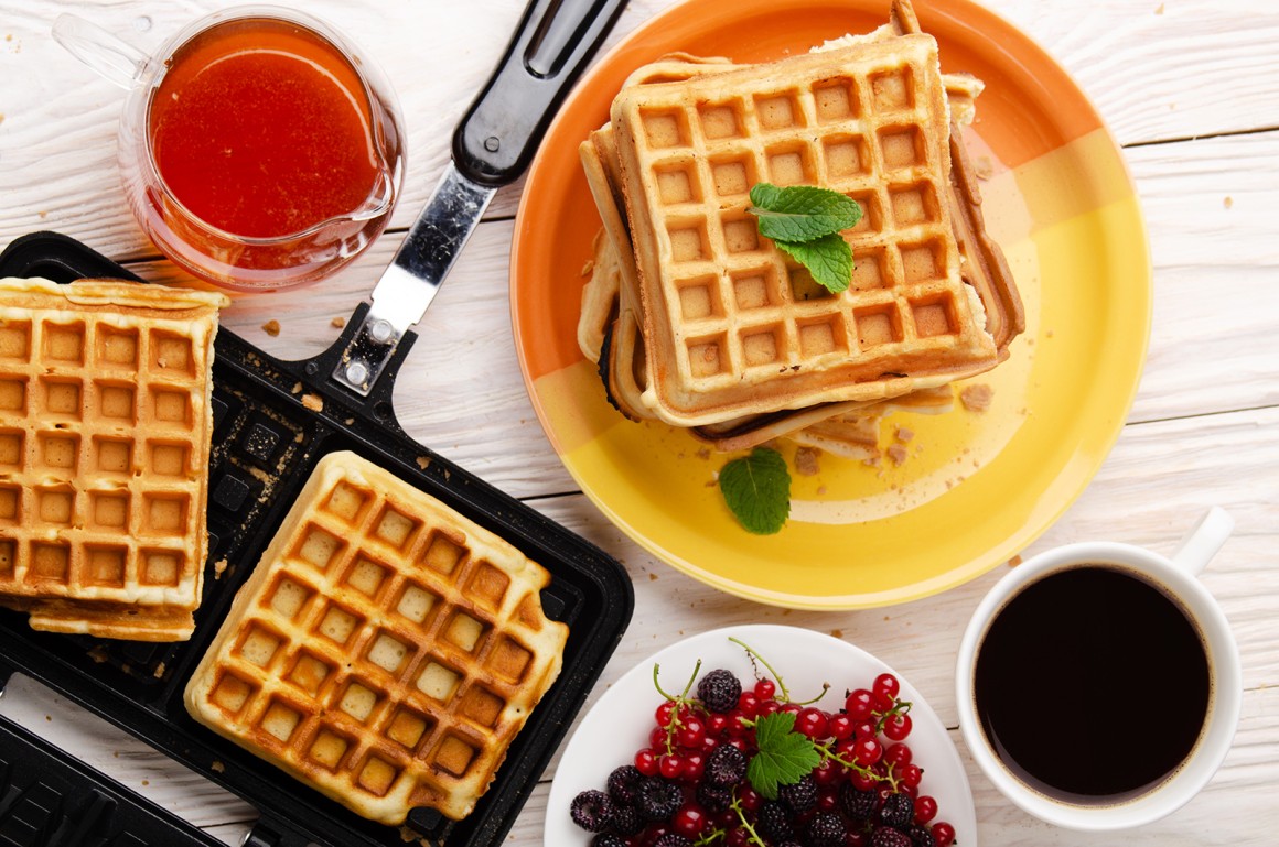 Sandwaffeln - Rezept