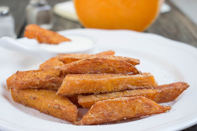 Kürbis Pommes