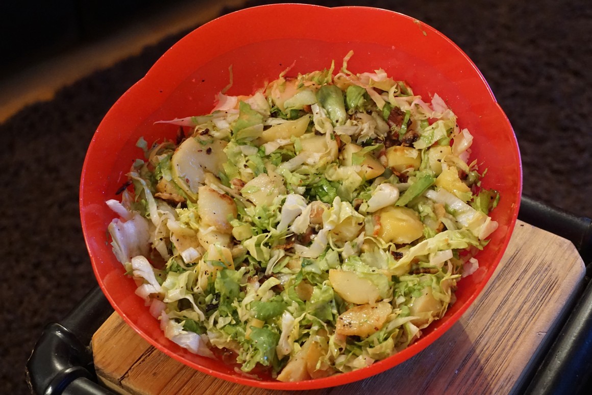 Endiviensalat mit Kartoffeln - Rezept