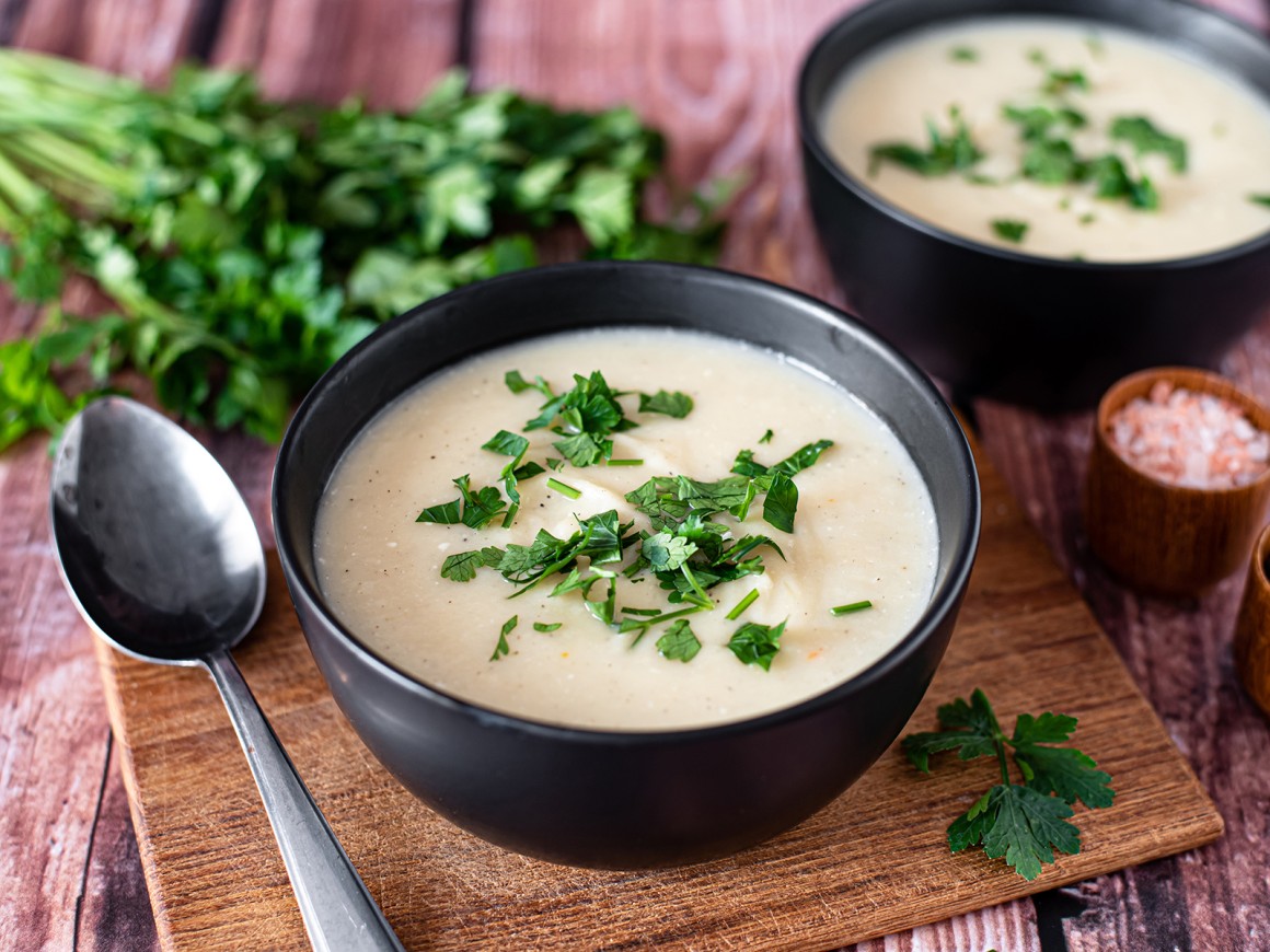 Spitzkohlcremesuppe - Rezept