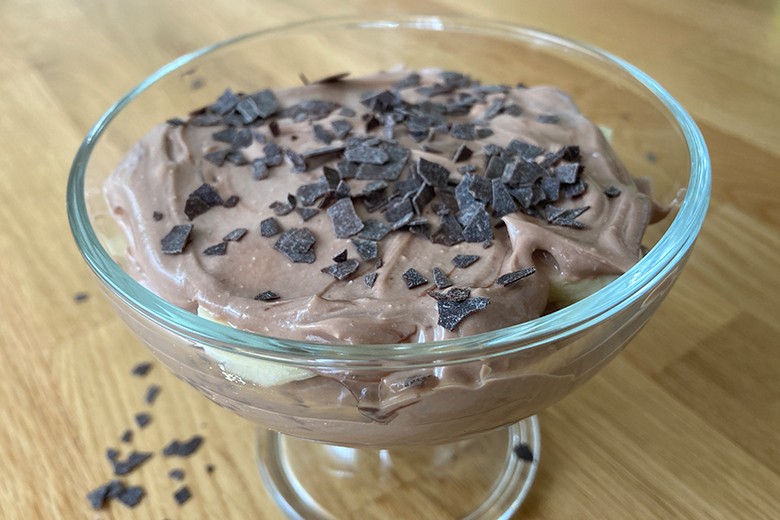 Bananen-Schoko-Dessert