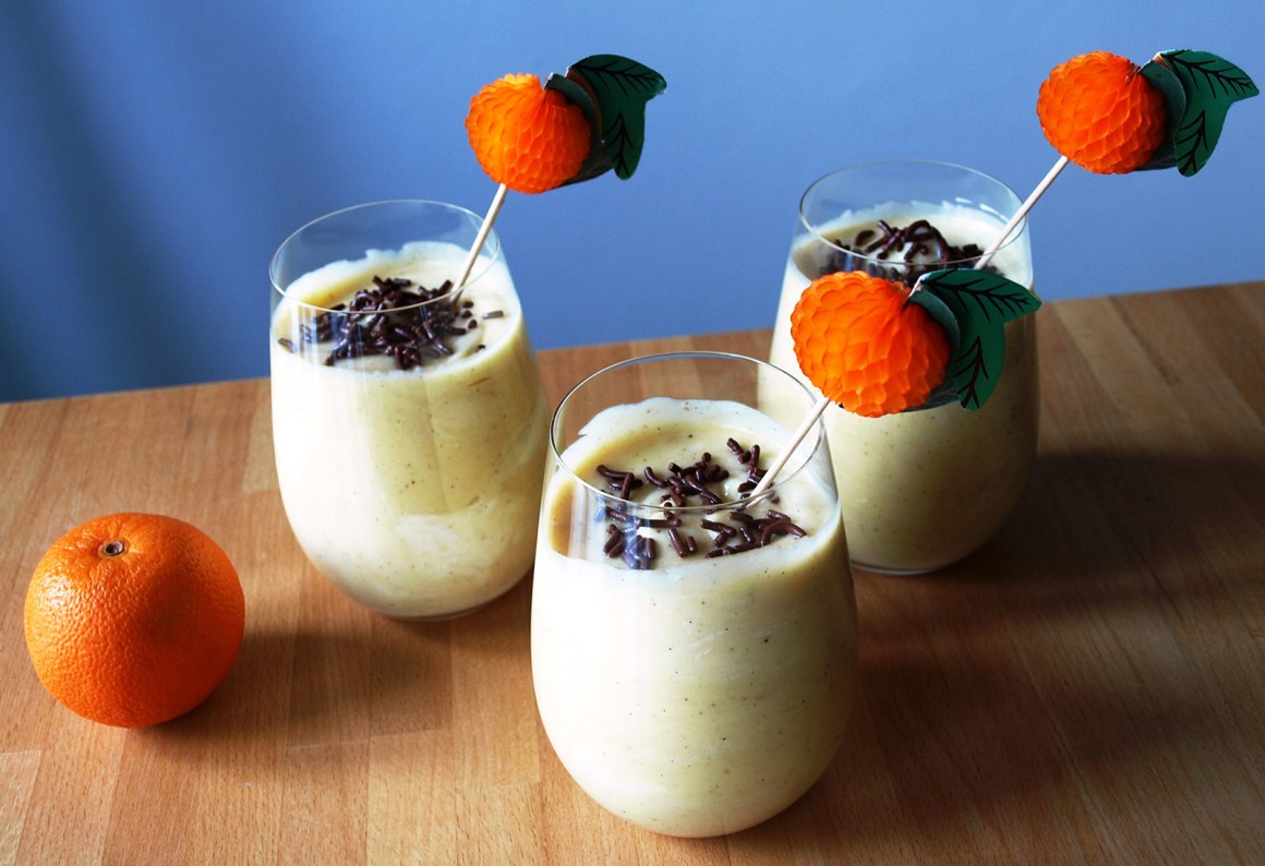 Einfache Orangencreme