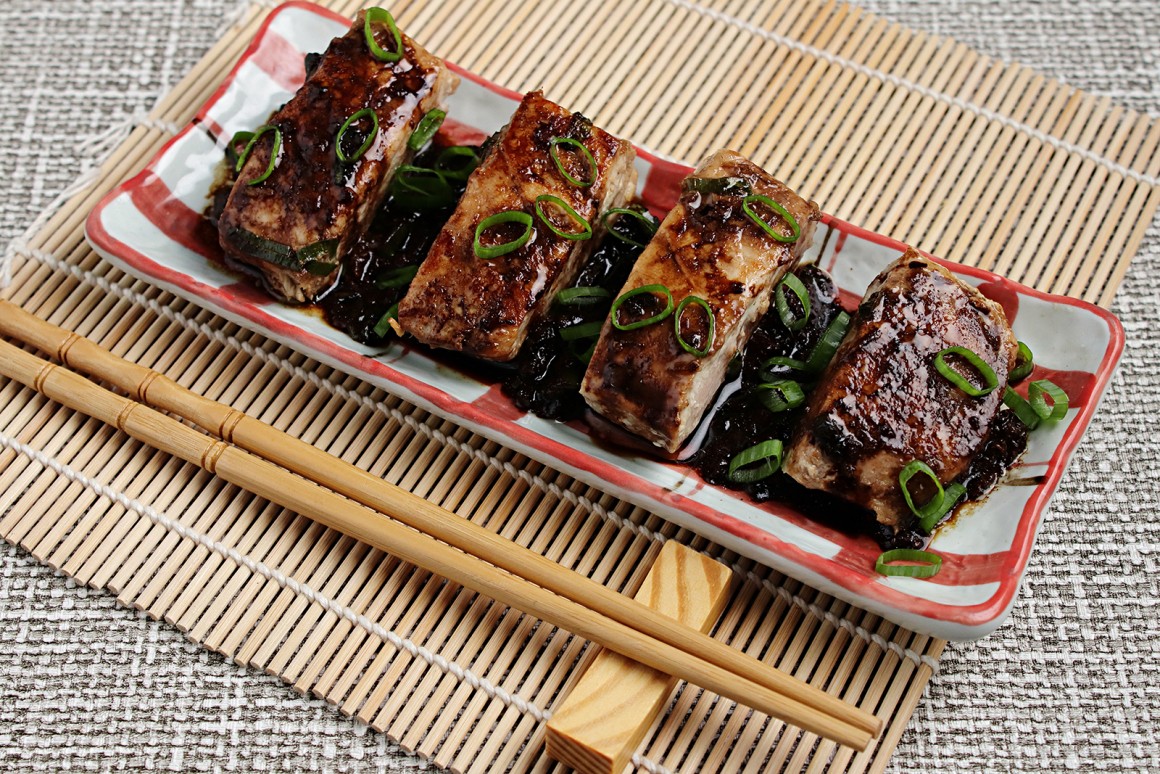 Thunfisch auf Asia-Sauce