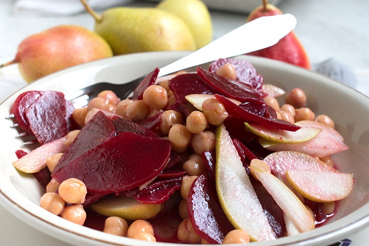 Kichererbsen-Rote Bete Salat