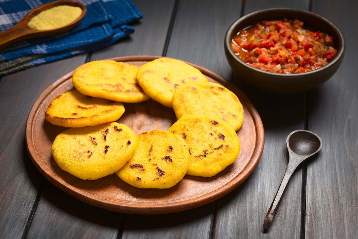 Kolumbianische Arepas
