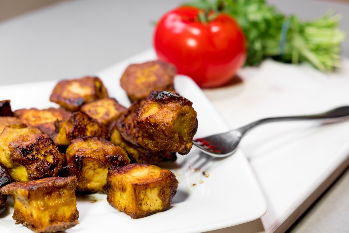 Gebratener Würztofu