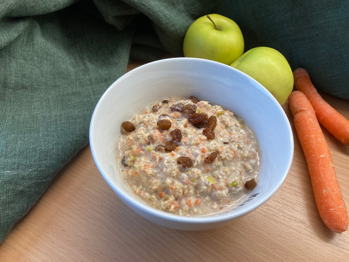Rohkost Möhren-Apfel-Frühstück