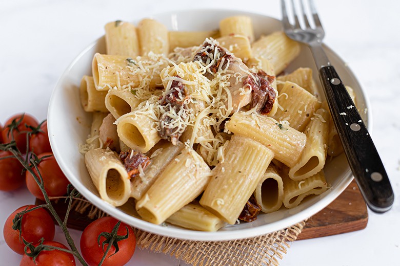 Hähnchen-Pasta