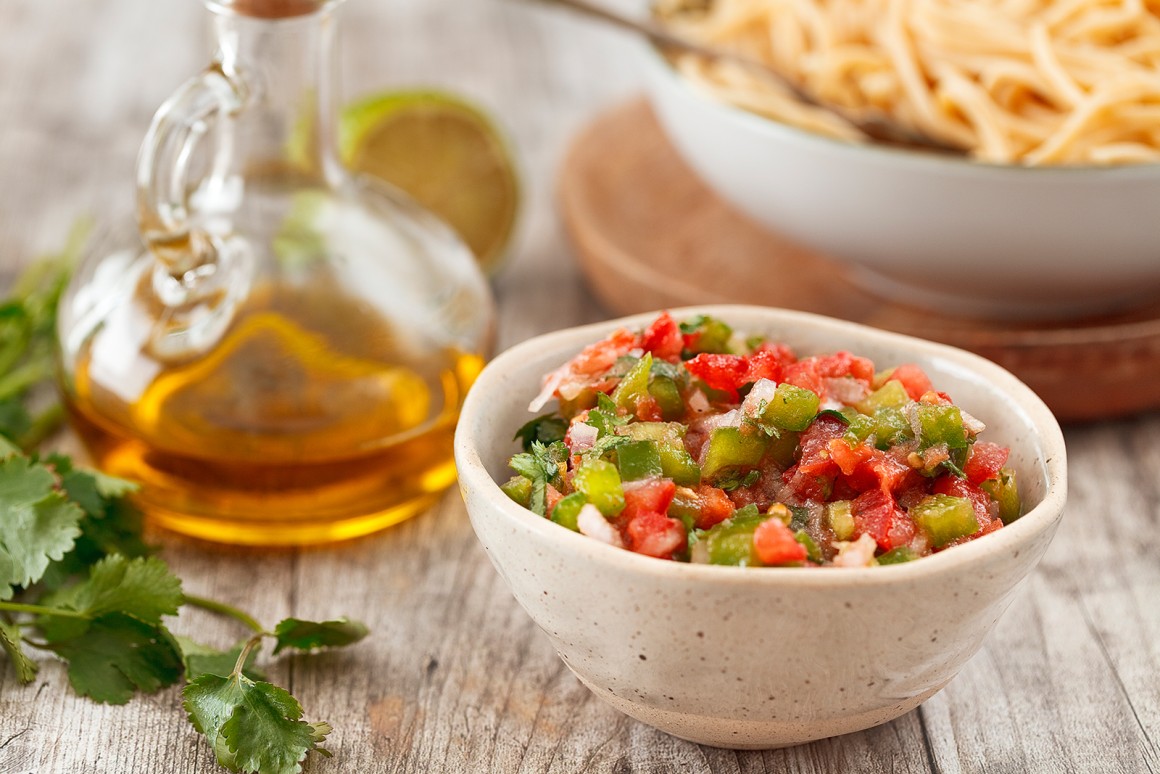 Tomaten-Limetten-Salsa - Rezept