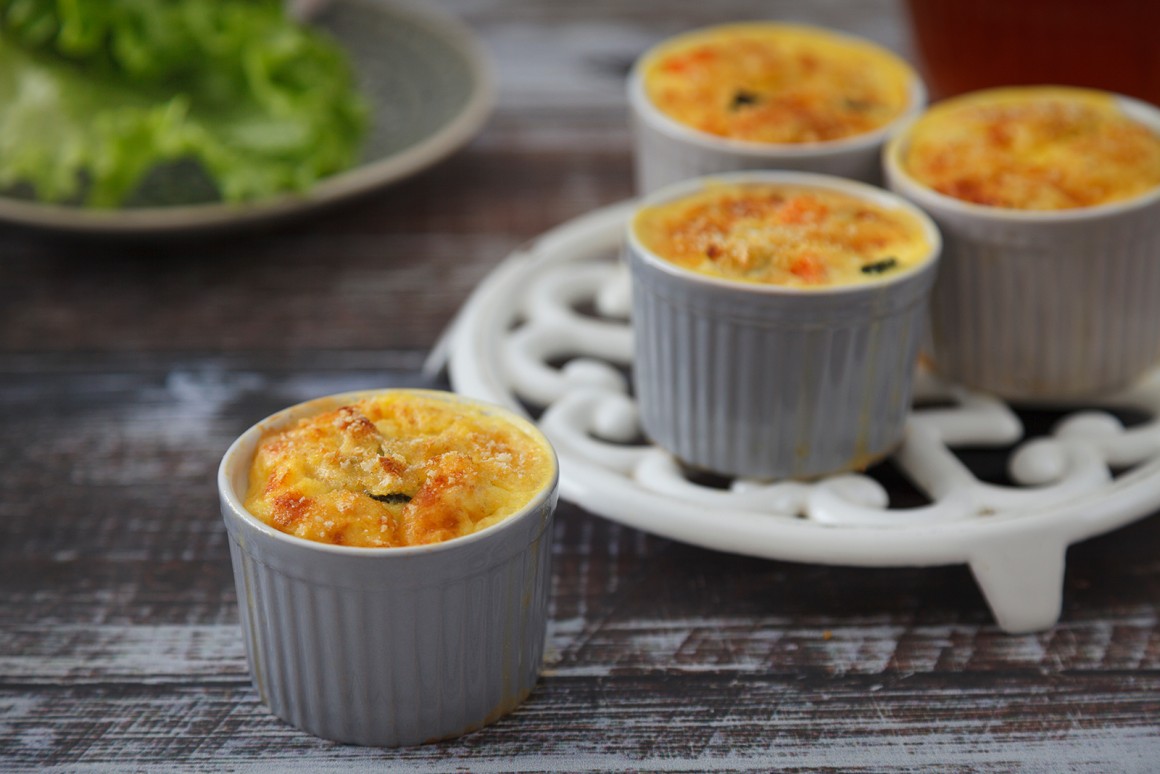 Zucchini-Kohlrabi-Schälchen