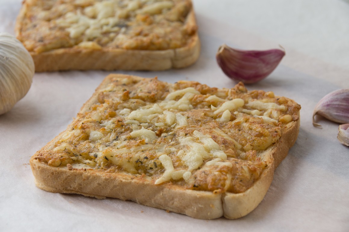 Einfacher Knoblauchtoast - Rezept