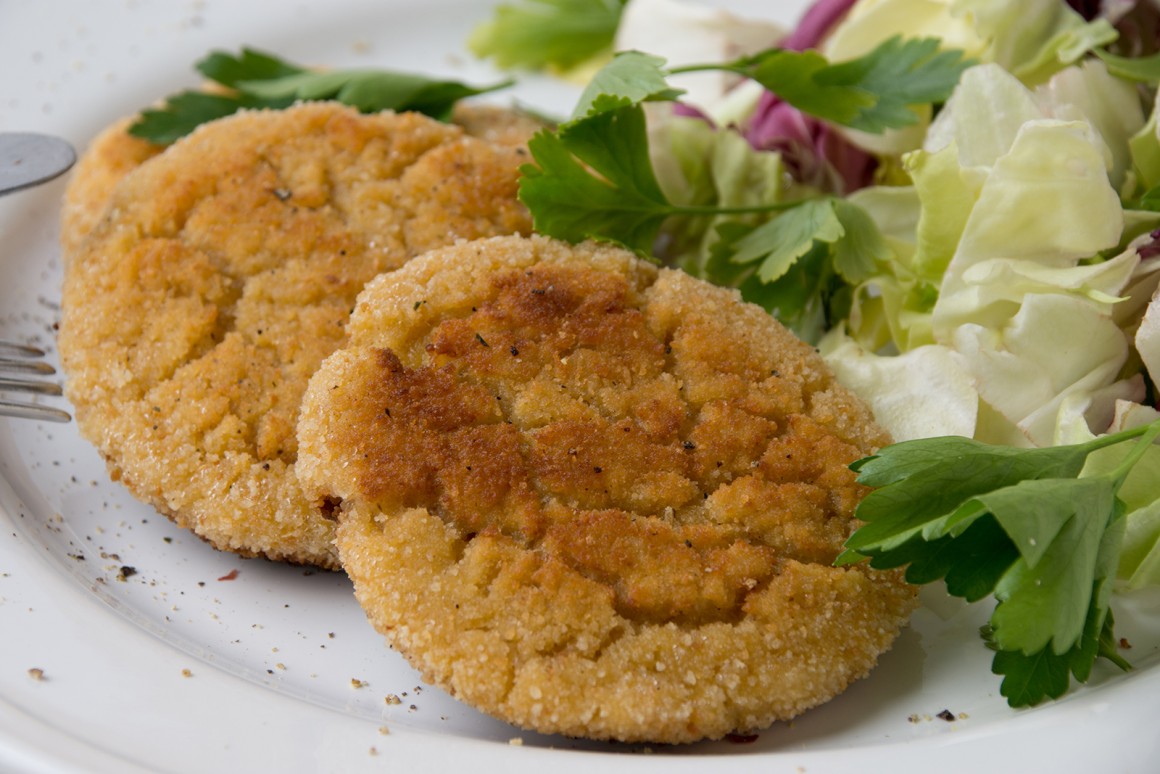 Panierte Kartoffelpuffer