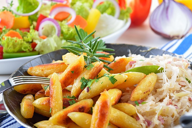Schupfnudeln mit Sauerkraut