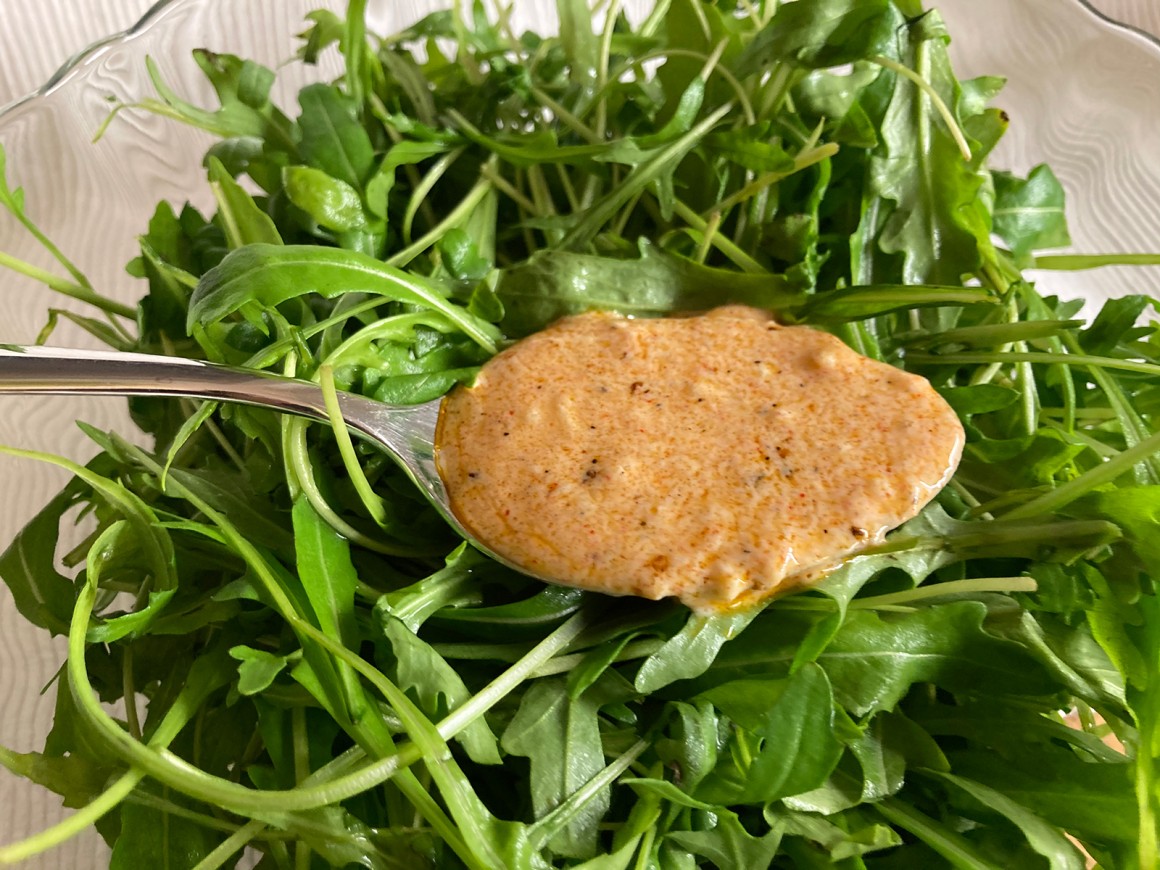 Vegane Joghurtmarinade mit Knoblauch