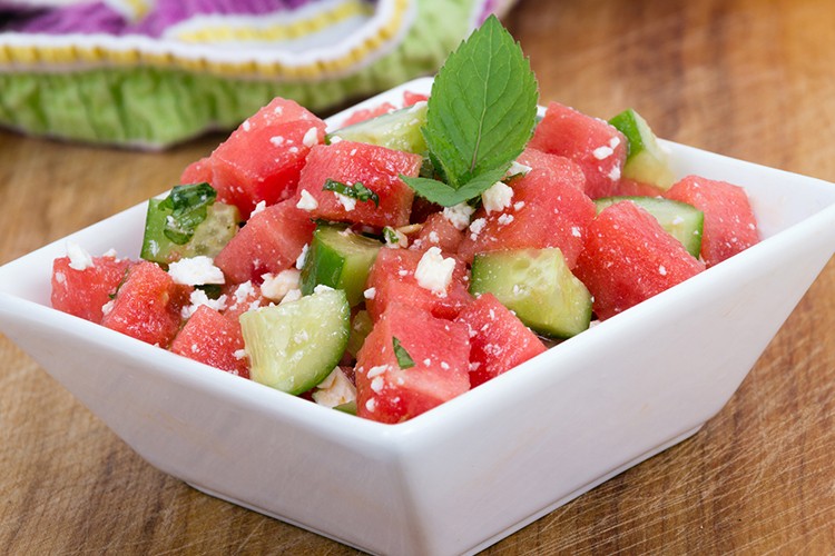 Melonensalat