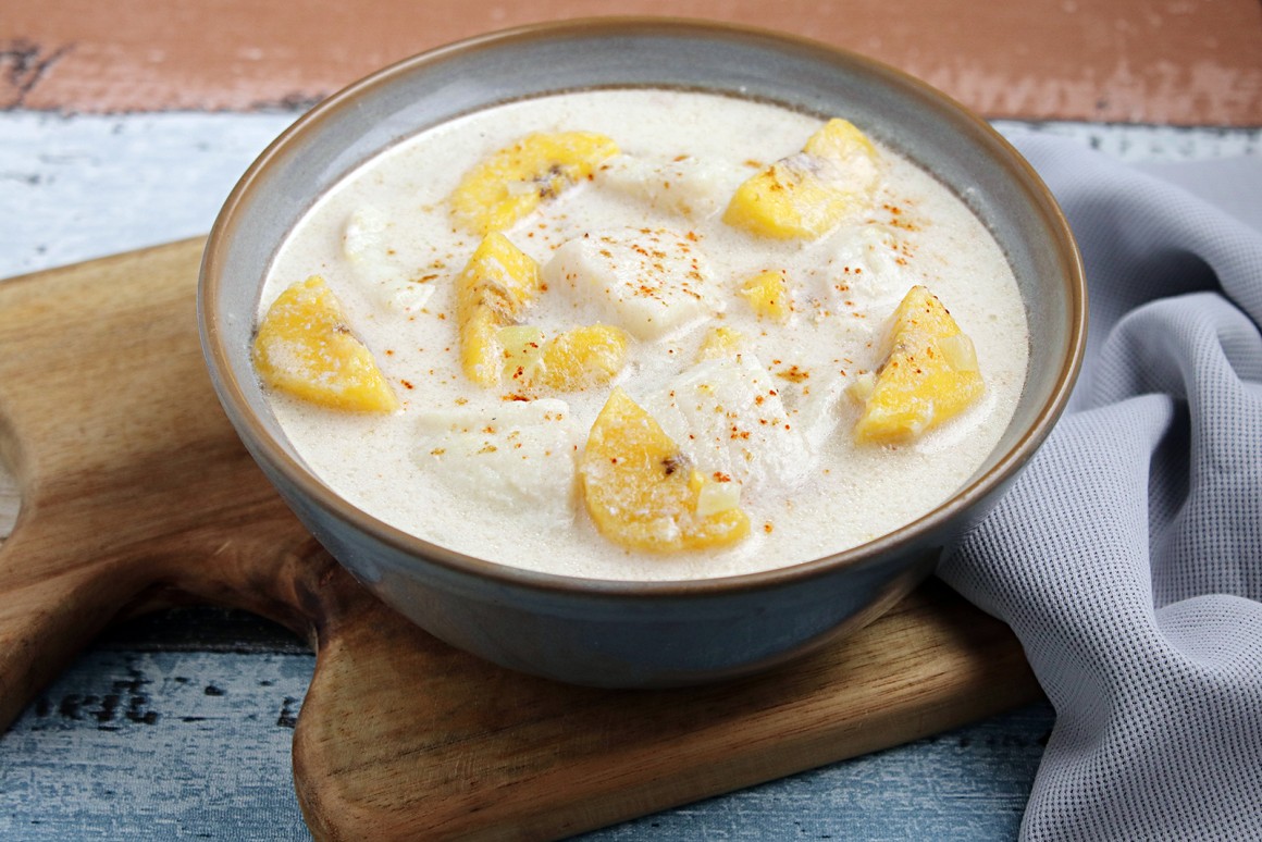 Fisch-Suppe mit Kochbananen - Rezept
