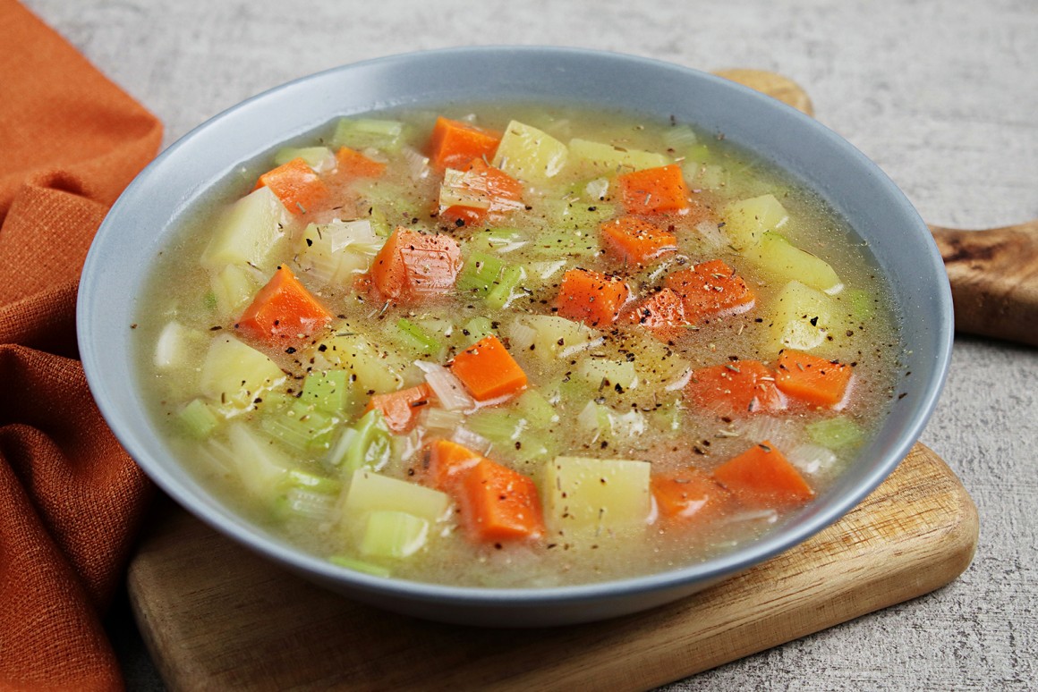 Omas Porreesuppe - Rezept