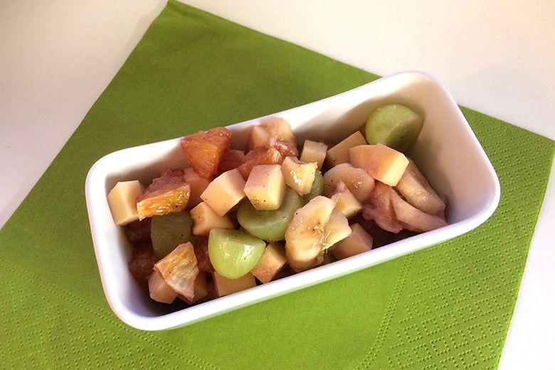Fruchtiger Käsesalat