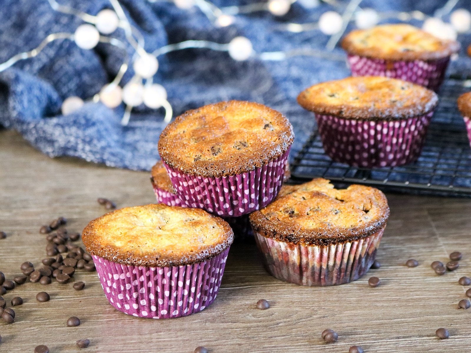 Saftige Schoko-Frischkäse-Muffins - Rezept