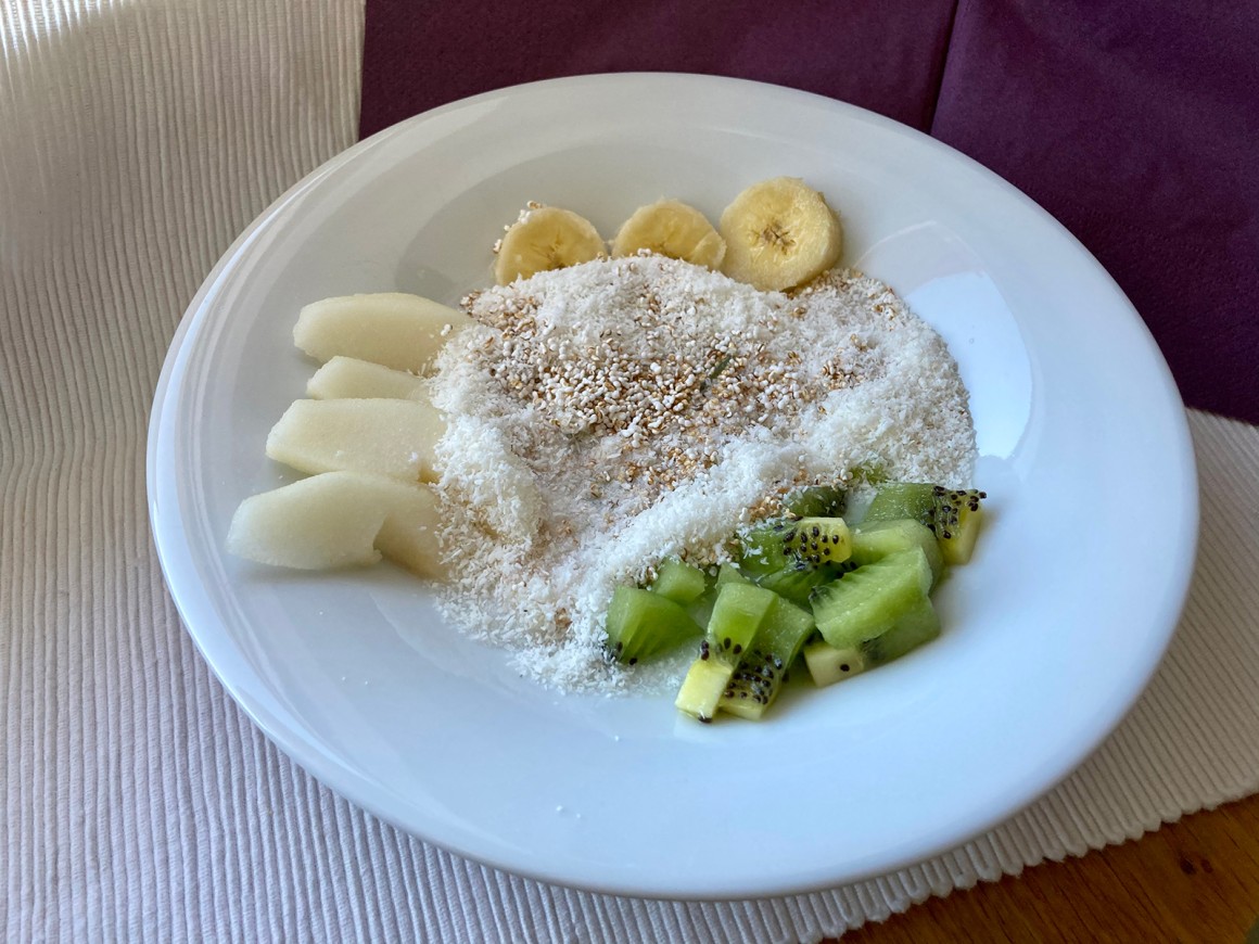 Exotisches Amaranth-Kokos-Müsli