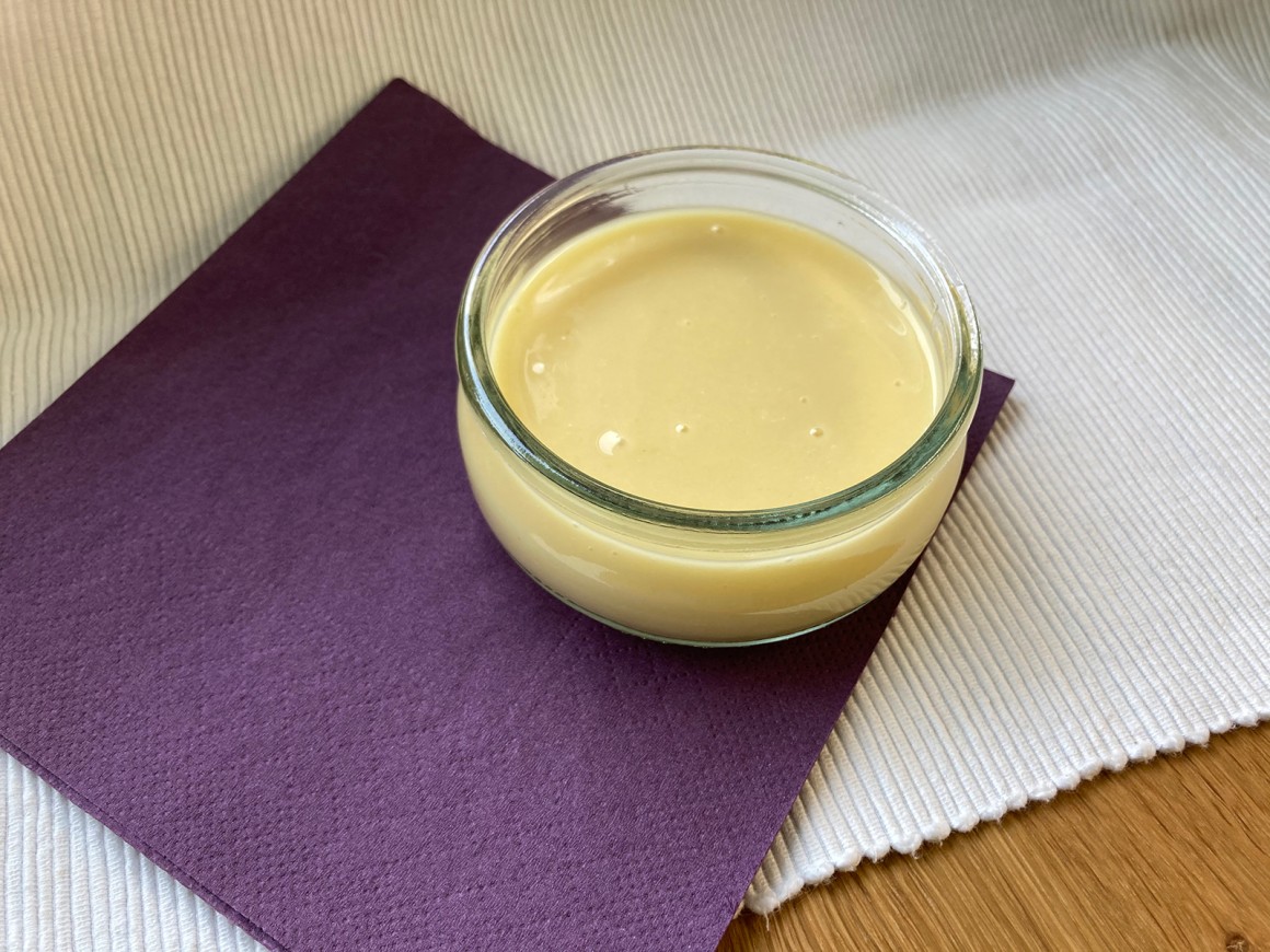 Grießbrei mit Mango für Babys