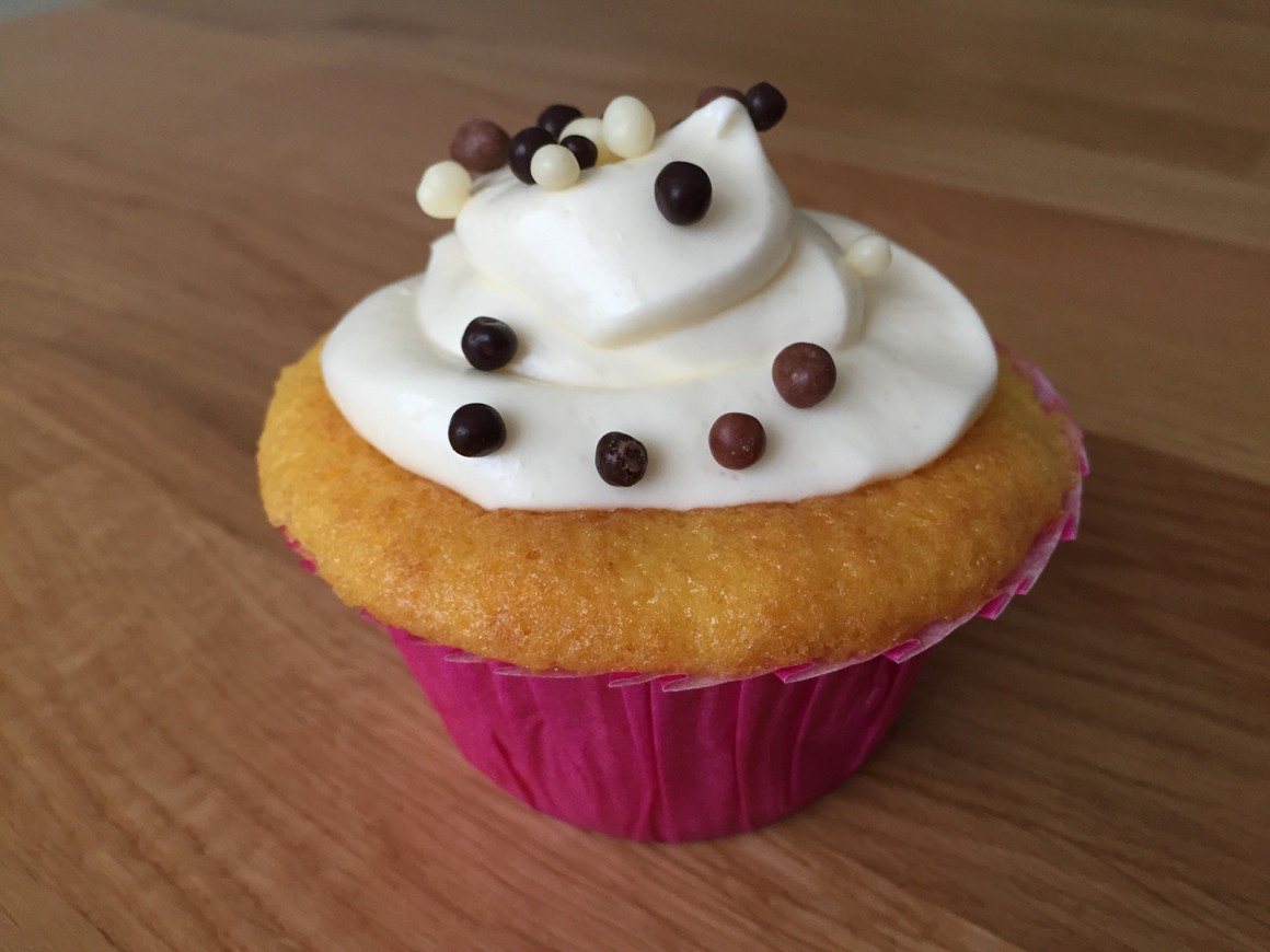 Cupcakes mit Frischkäsefrosting