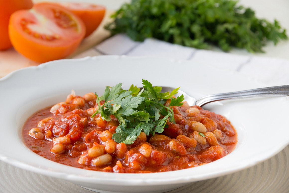 Bohnengemüse mit Tomaten