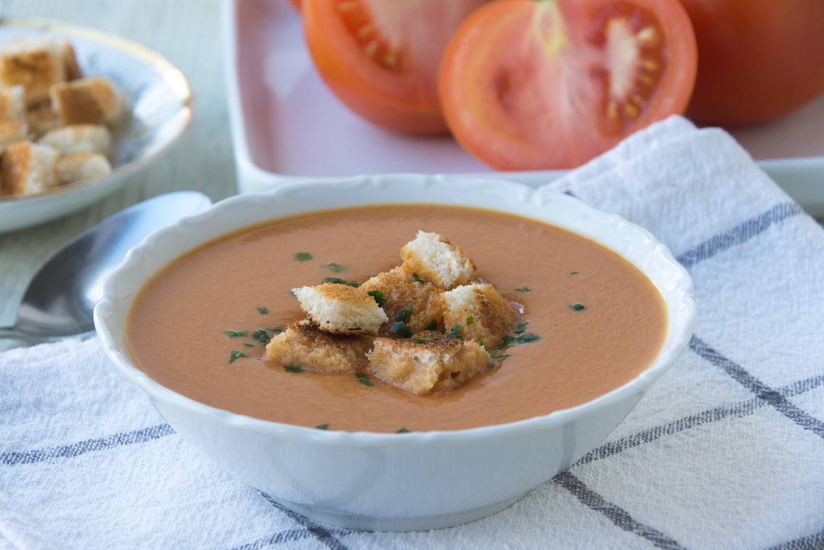 Indische Tomatensuppe - Rezept