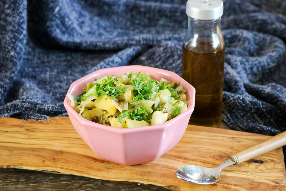 Vegetarischer Spitzkohleintopf