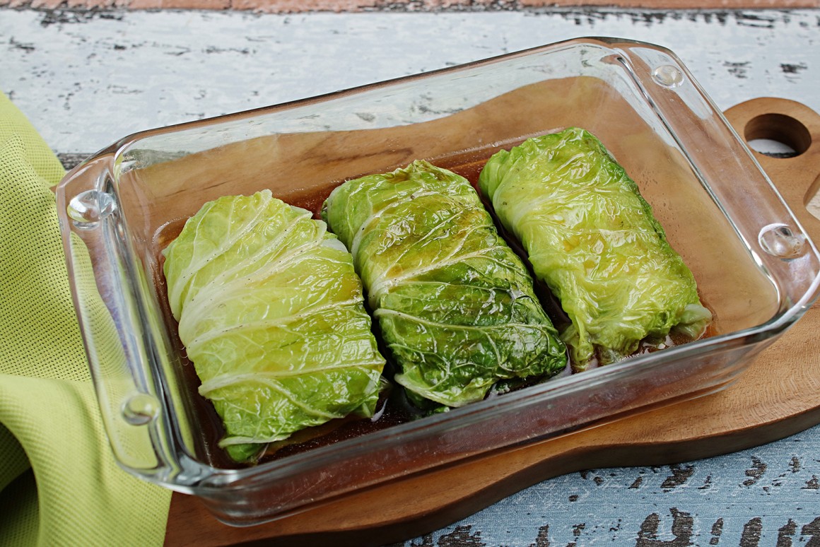 Gefüllter Chinakohl - Rezept
