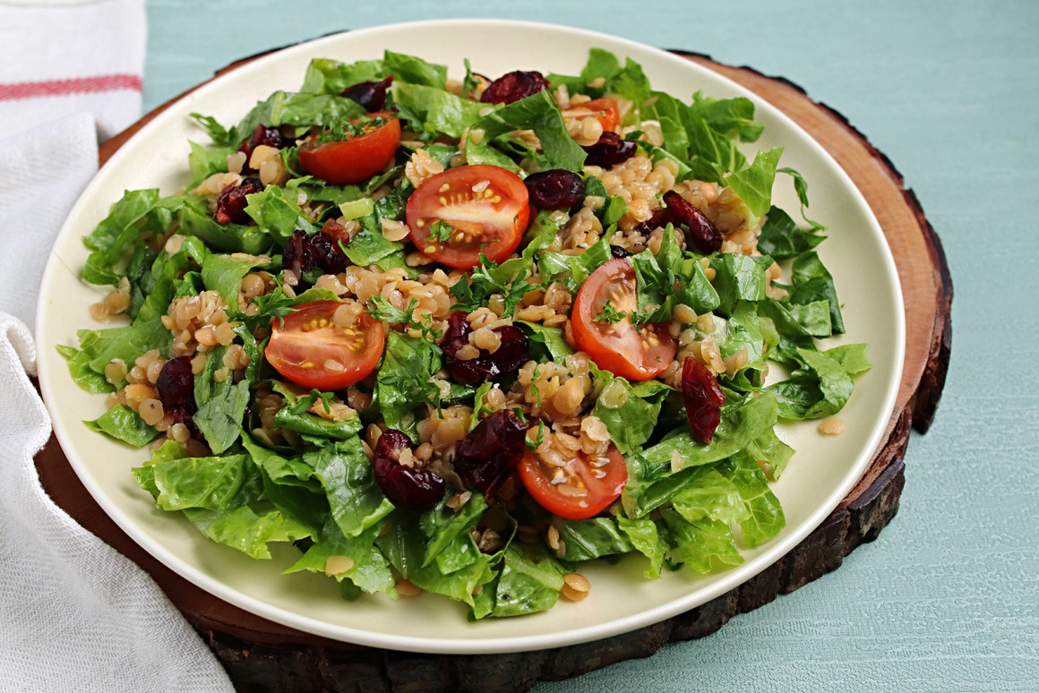 Roter Linsensalat - Rezept