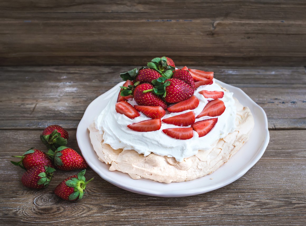 Pavlova-Torte - Rezept