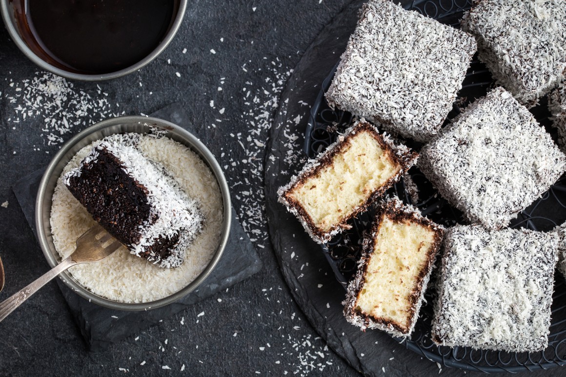 Lamington Kuchen