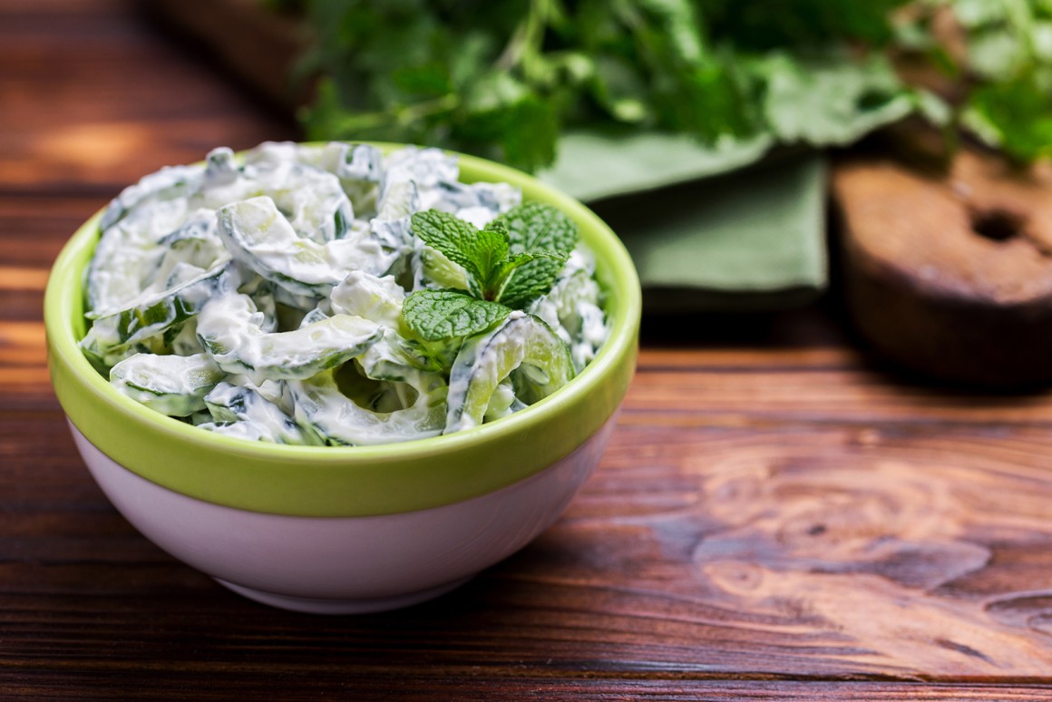Gurken-Raita - Rezept