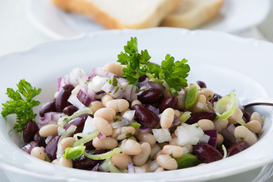 Bunter Bohnensalat - Rezept