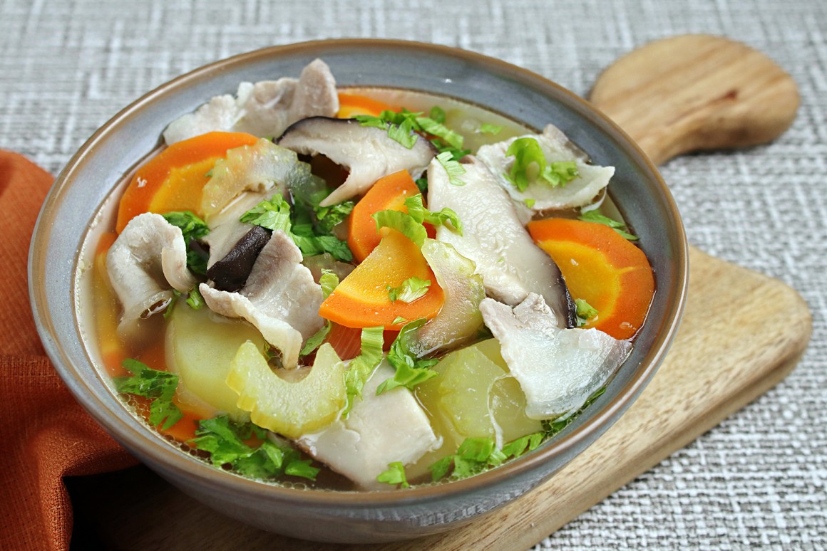 Pilzeintopf mit getrockneten Pilzen - Rezept