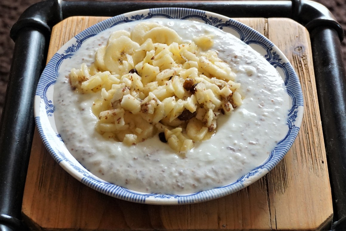 Bananen-Apfel-Müsli
