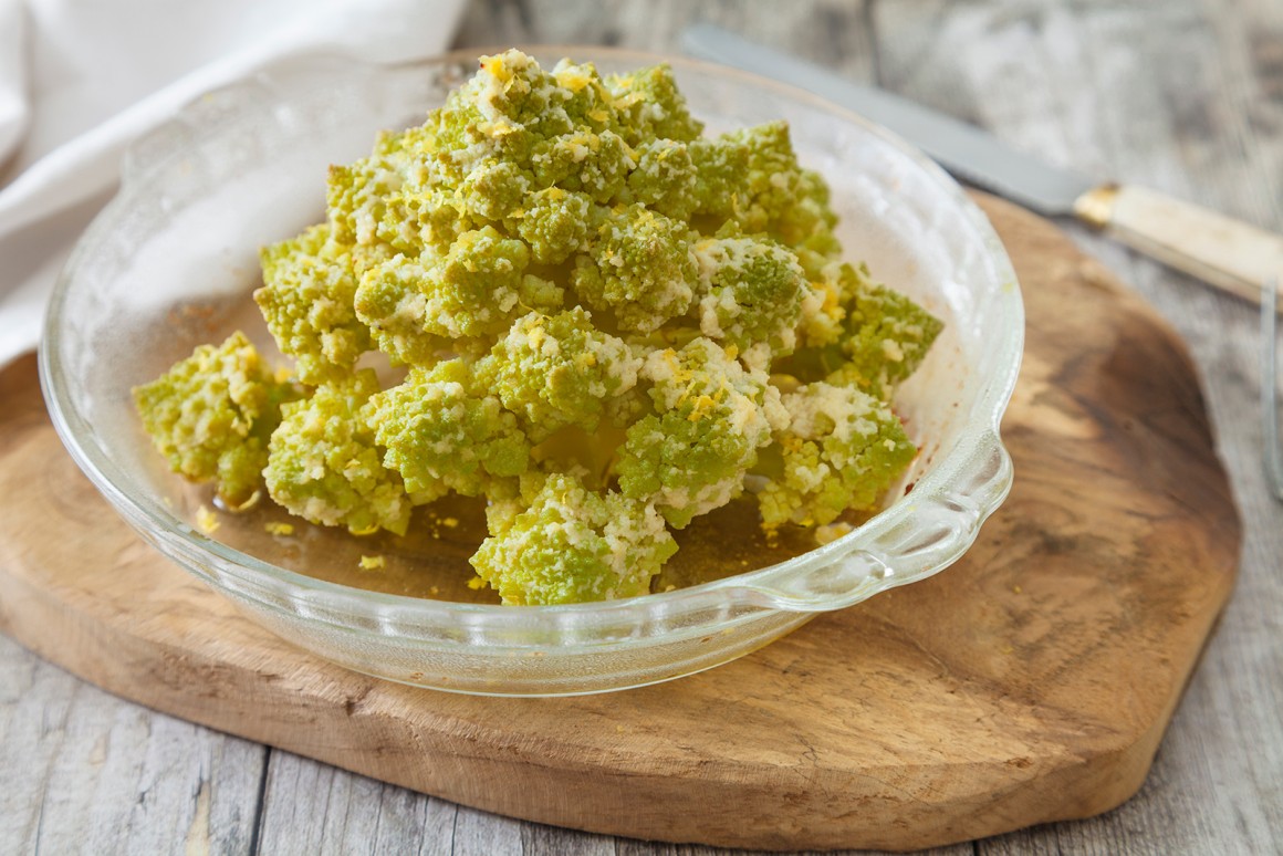 Romanesco mit Ingwer